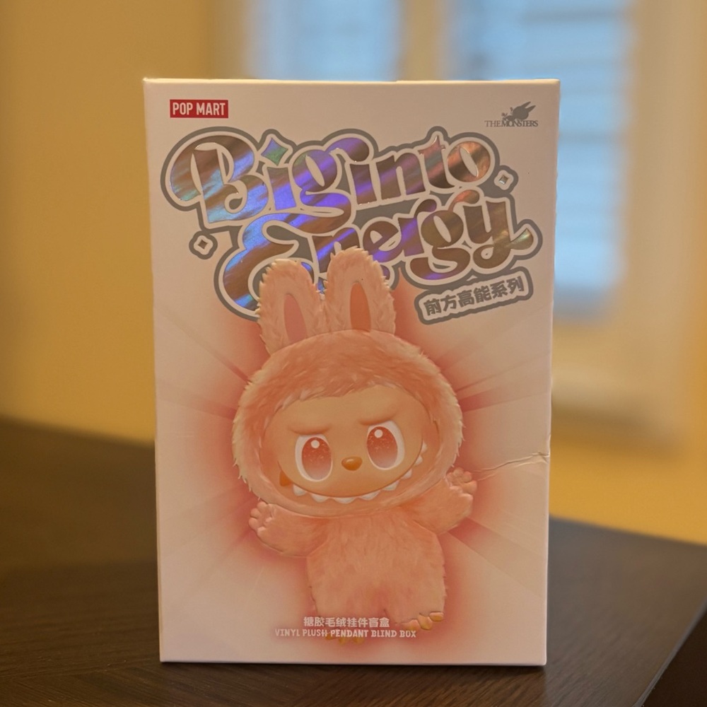 THE MONSTERS Big into Energy Series - Vinyl Plush Pendant Blind Box {Happiness}